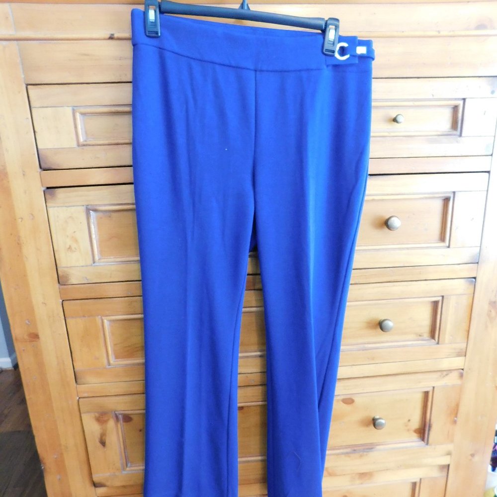 Chico's Size 2 Pull On Blue Pants